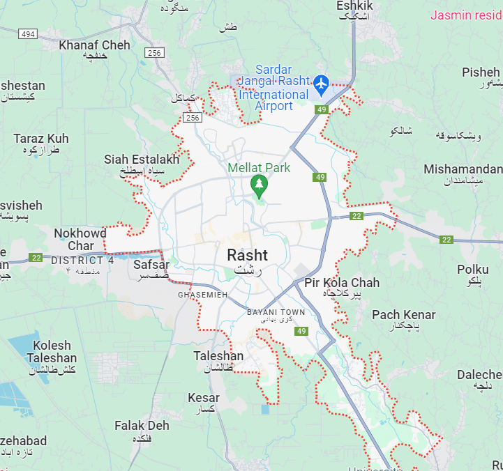 تاکسی بین شهری رشت