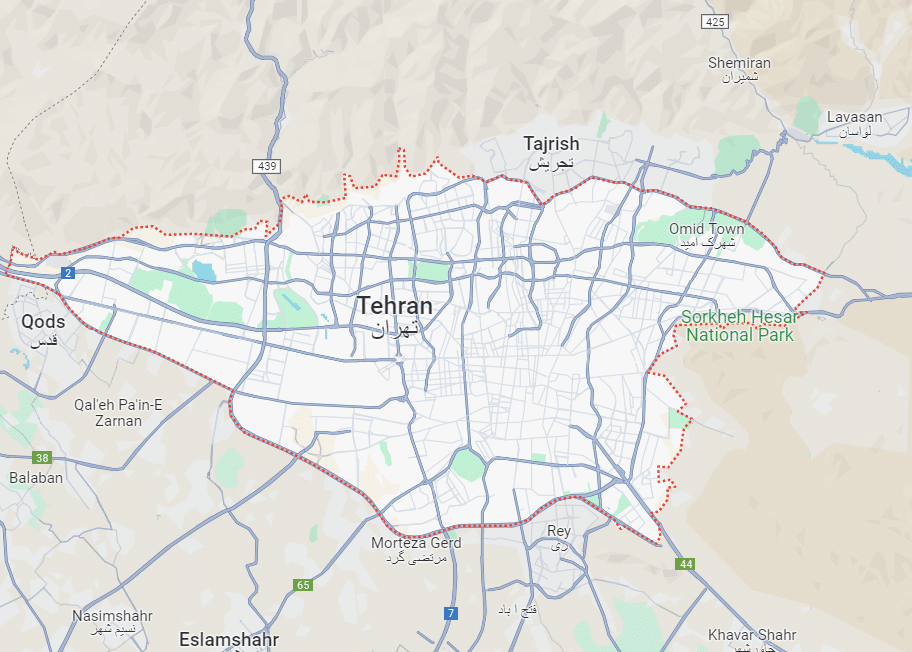 تاکسی بین شهری تهران