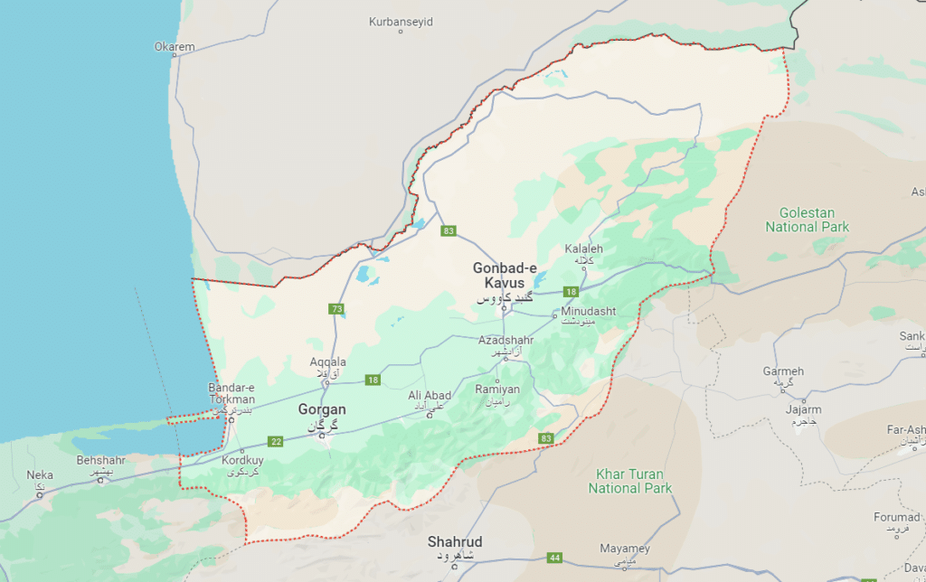 تاکسی بین شهری گرگان
