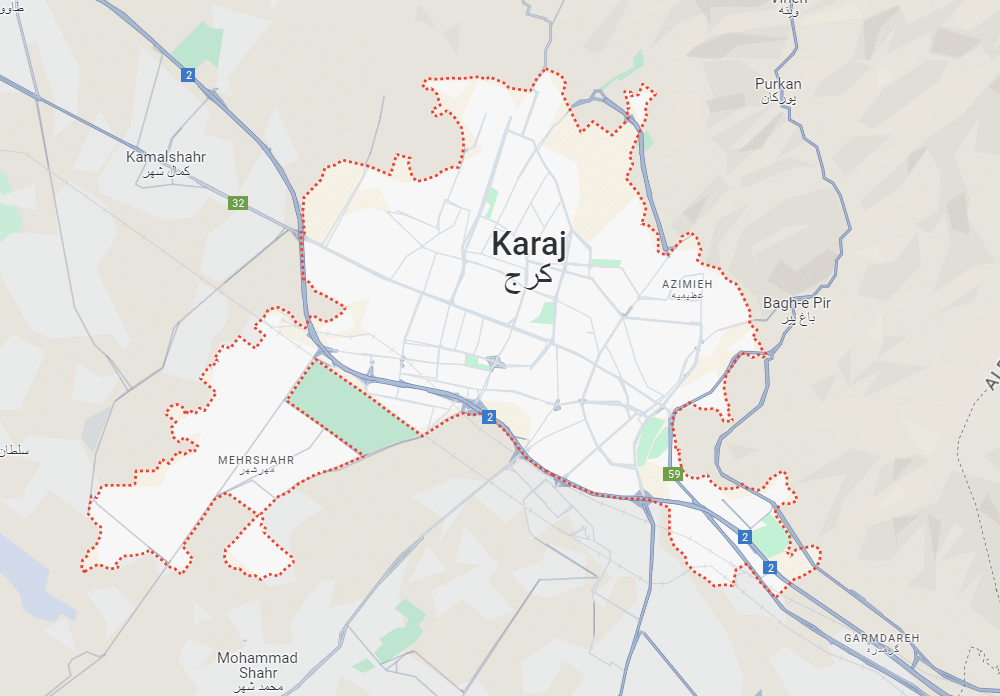 تاکسی بین شهری کرج