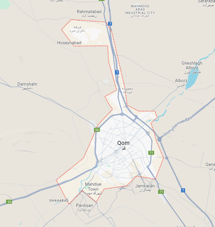 تاکسی بین شهری قم