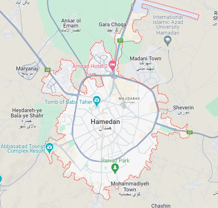 تاکسی بین شهری همدان